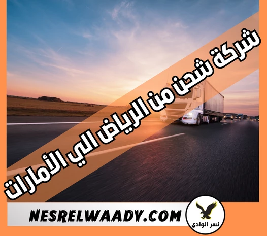 شركة شحن من الرياض الي الأمارات