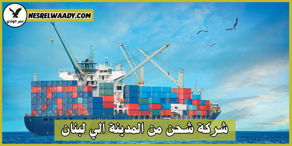 شركة شحن من المدينة الي لبنان