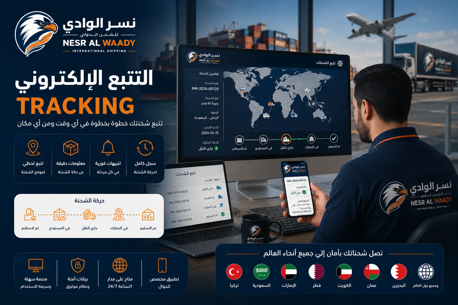 تتبع الشحنة